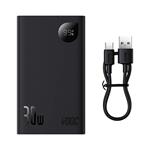 Powerbank Baseus Adaman 2, 20000mAh, 30W, 3xUSB, USB-C (čierna)