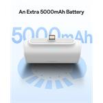 Powerbank Baseus Compact 5000mAh 20W Lightning biela