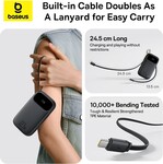 Powerbank Baseus EnerFill FC31 10000mAh, 22,5W, USB-C a Lightning kábel