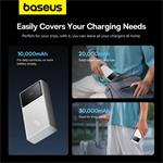 Powerbank Baseus Star-Lord 10000mAh, 30W biela