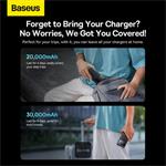 Powerbank Baseus Star-Lord 20000mAh, 22,5W čierna