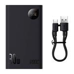 Powerbanka Baseus Adaman 2, 20000mAh, 30W, 3xUSB, USB-C (černá)
