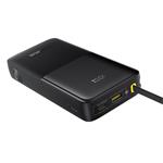 Powerbanka Baseus Bipow 2 20000mAh 20W s kabelem USB-C černá