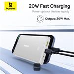 Powerbanka Baseus PicoGo 10000mAh, 20W bílá