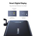 Powerbanka Baseus PicoGo 10000mAh, 45W, s kabelem USB-C černá