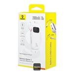 Powerbanka Baseus Qpow2 20000mAh, 30W, s kabelem USB-C bílá
