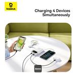 Powerbanka Baseus Qpow2 20000mAh, 30W, s káblom USB-C biela