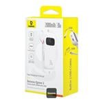 Powerbanka Baseus Qpow2 20000mAh, 30W, s káblom USB-C biela