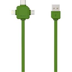 PowerCube Cable 1.5m zelený 8719186003942 - Kabely + redukce