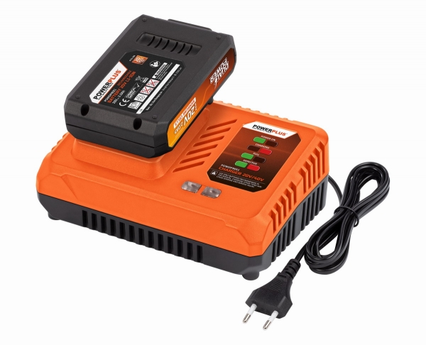 Powerplus POWDP9051 - Nabíječka 20V/40V - 4,0Ah