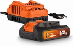 Powerplus POWDP90620 - Nabíjačka 20V/40V 2,0A a batéria 20V LI-ION 2,0Ah