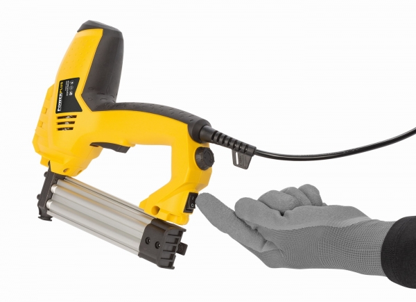Powerplus POWX13800 - Elektrická sponkovačka / klincovačka 50W