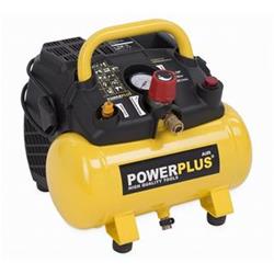 Powerplus POWX1721 Kompresor bezolejový, 1100W, 8 bar, 6 litrů