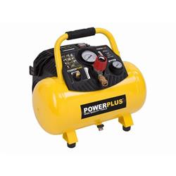 Powerplus POWX1723 Bezolejový kompresor, 1100 W, 10 barov, 12 litrov