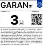 Powerplus POWX322 - Vysavač sucho/mokro 1 000 W