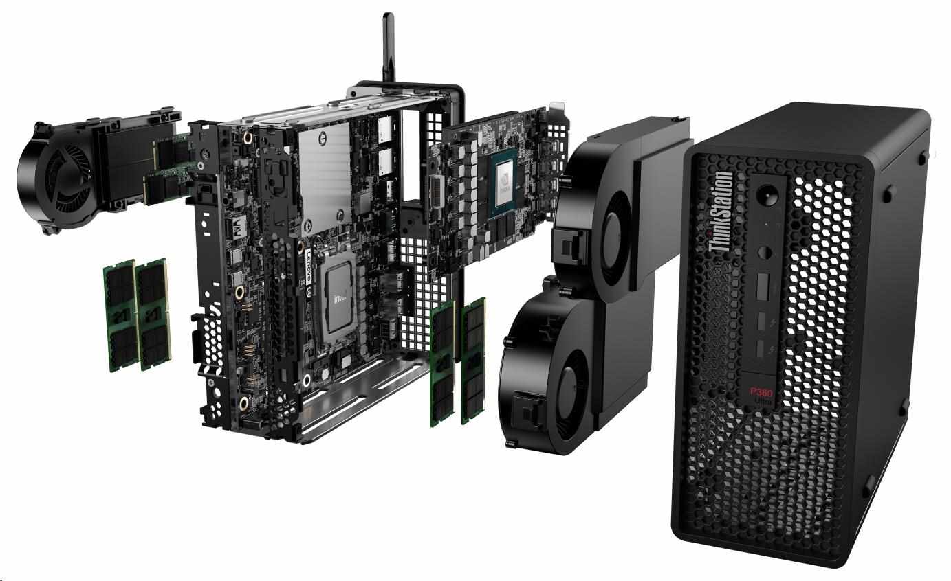 Pracovná stanica Lenovo ThinkStation P360 Ultra (30G1003MCK)