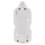 Predlžovací kábel Emos 3 m / 2 zásuvky / biely / PVC / 1 mm2