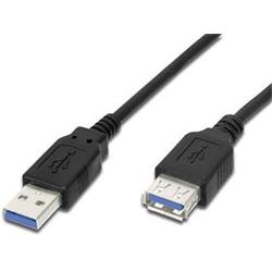 Predlžovací kábel PremiumCord USB 3.0 Super-speed 5Gbps A-A, MF, 9pin, 5m