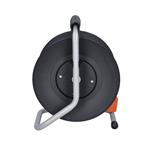 Predlžovací kábel Solight, 1 zásuvka, 25 m, oranžový kábel, 3x 1,5 mm2