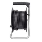 Predlžovací kábel Solight, 4 zásuvky, 25 m, čierny kábel, 3x 1,5 mm2
