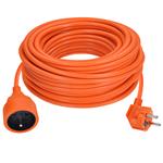 Predlžovací kábel Solight - konektor, 1 zásuvka, 25 m, 3 x 1,5 mm2, oranžový