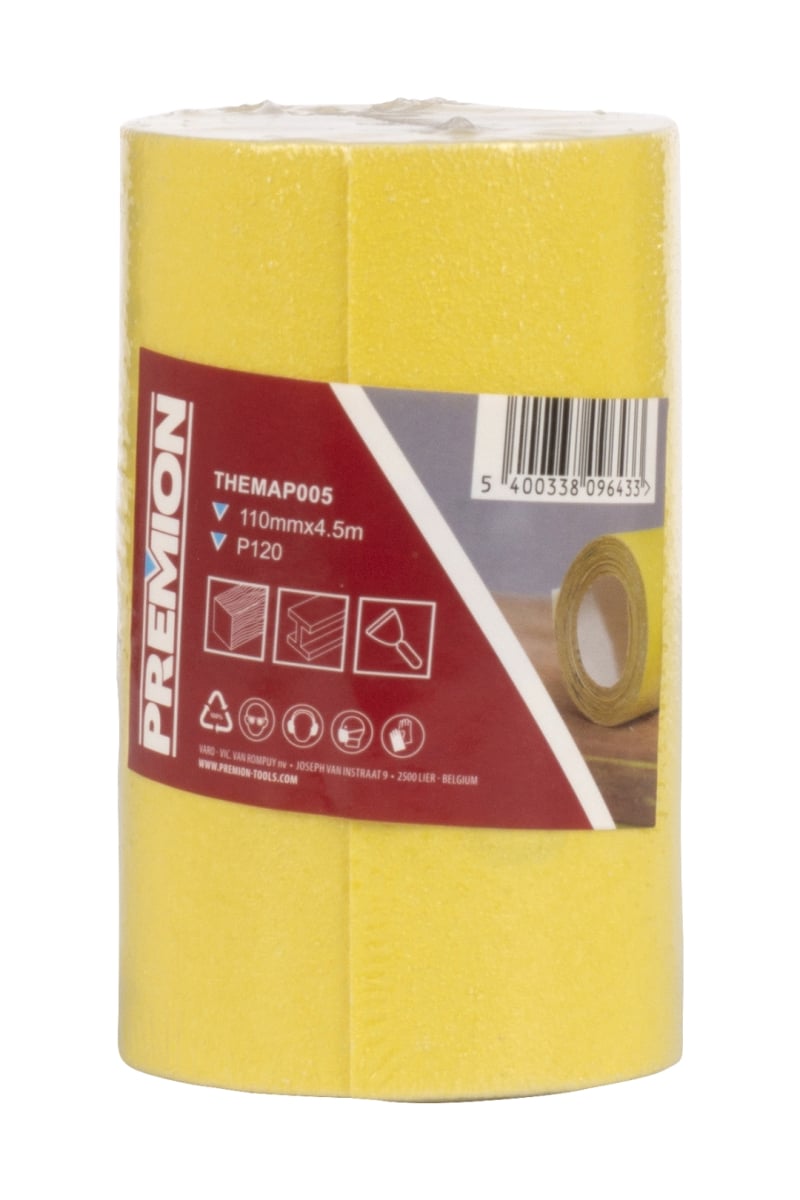 Premion THEMAP005 - Role brusného papíru 4,5m x 110mm G120