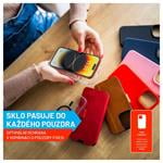 Prémiové ochranné tvrdené sklo FIXED Armor s aplikátorom pre Apple iPhone 15, čierne