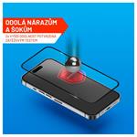Prémiové ochranné tvrdené sklo FIXED Armor s aplikátorom pre Apple iPhone 15 Plus, čierne