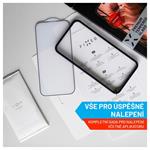 Prémiové ochranné tvrdené sklo FIXED Armor s aplikátorom pre Apple iPhone 15 Plus, čierne