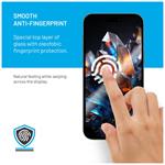 Prémiové ochranné tvrdené sklo FIXED Armor s aplikátorom pre Samsung Galaxy A55 5G, čierne