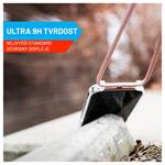 Prémiové ochranné tvrzené sklo FIXED Armor s aplikátorem pro Apple iPhone 15 Pro, černé