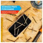 Prémiové ochranné tvrzené sklo FIXED Armor s aplikátorem pro Apple iPhone 15 Pro Max, černé