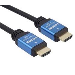 PremiumCord 4K HDMI 2.0b High Speed + Ethernet kabel, zlacené HQ konektory, 2m