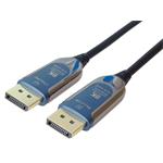 PremiumCord 8K optický kábel DisplayPort 1.4 M/M, pozlátený konektor 20 m