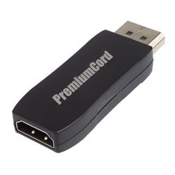 PremiumCord adaptér DisplayPort - HDMI Male/Female, support 3D, 4K*2K@30Hz
