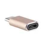 PremiumCord Adaptér USB-C/male - USB2.0 Micro-B/female, zlatý