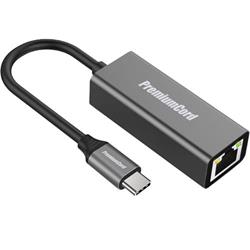 PremiumCord Adapter USB-C to Gigabit 10/100/1000Mbps konektor RJ45