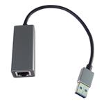 PremiumCord adaptér USB3.0 -> LAN RJ45 ETHERNET 10/100/1000 MBIT Aluminium