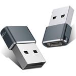 PremiumCord Aluminium USB C female - USB2.0 A Male adaptér
