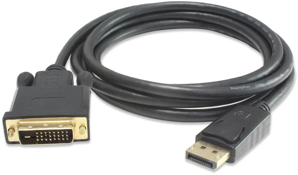 PremiumCord DisplayPort na DVI kábel 2m M/M kportadk02-02