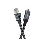 PremiumCord Ethernetový kabel USB-C -> LAN RJ45 10/100/1000 MBIT délka 1m