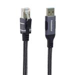 PremiumCord Ethernetový kábel USB3.2 -> LAN RJ45 10/100/1000 MBIT dĺžka 3 m