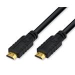 PremiumCord HDMI High Speed with Ether.4K@60Hz kabel se zesilovačem,30m, 3x stínění, M/M, zlacené konektory,