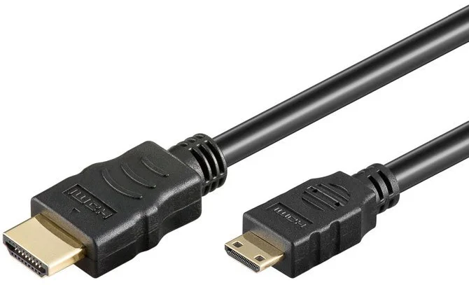 PremiumCord Kabel 4K HDMI A - HDMI mini C, 1m