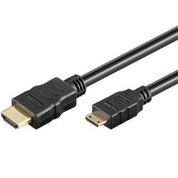 PremiumCord Kabel 4K HDMI A - HDMI mini C, 1m