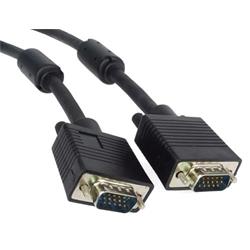 PremiumCord Kabel k monitoru HQ (Coax) 2x ferrit,SVGA 15p, DDC2,3xCoax+8žil, 7m