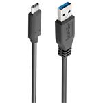 PremiumCord Kabel USB 3.2 konektor C/male - USB 3.0 A/male, černý, 15cm