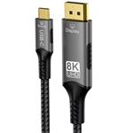 PremiumCord kabel USB-C na DisplayPort DP1.4   8K@60Hz a 4k@120Hz  2m