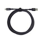 PremiumCord kabel USB-C - USB 3.0 A (USB 3.2 generation 1, 3A, 5Gbit/s) bavlněný oplet a hliníkové konektory 1m