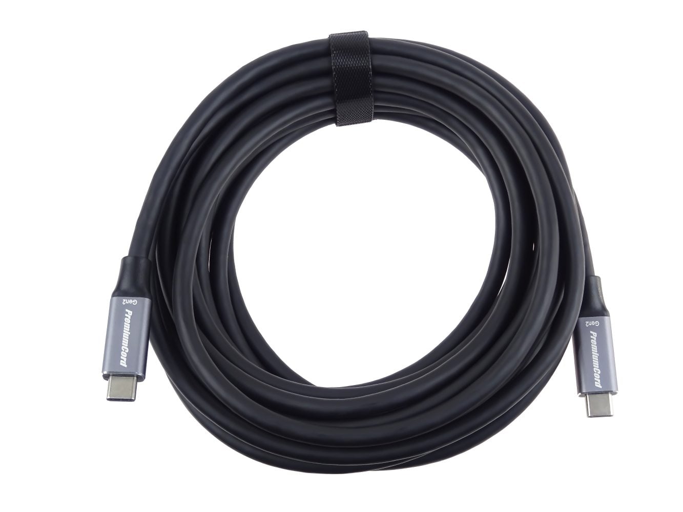 PremiumCord ku31cr5 – USB-C kábel, čierny, 5 m